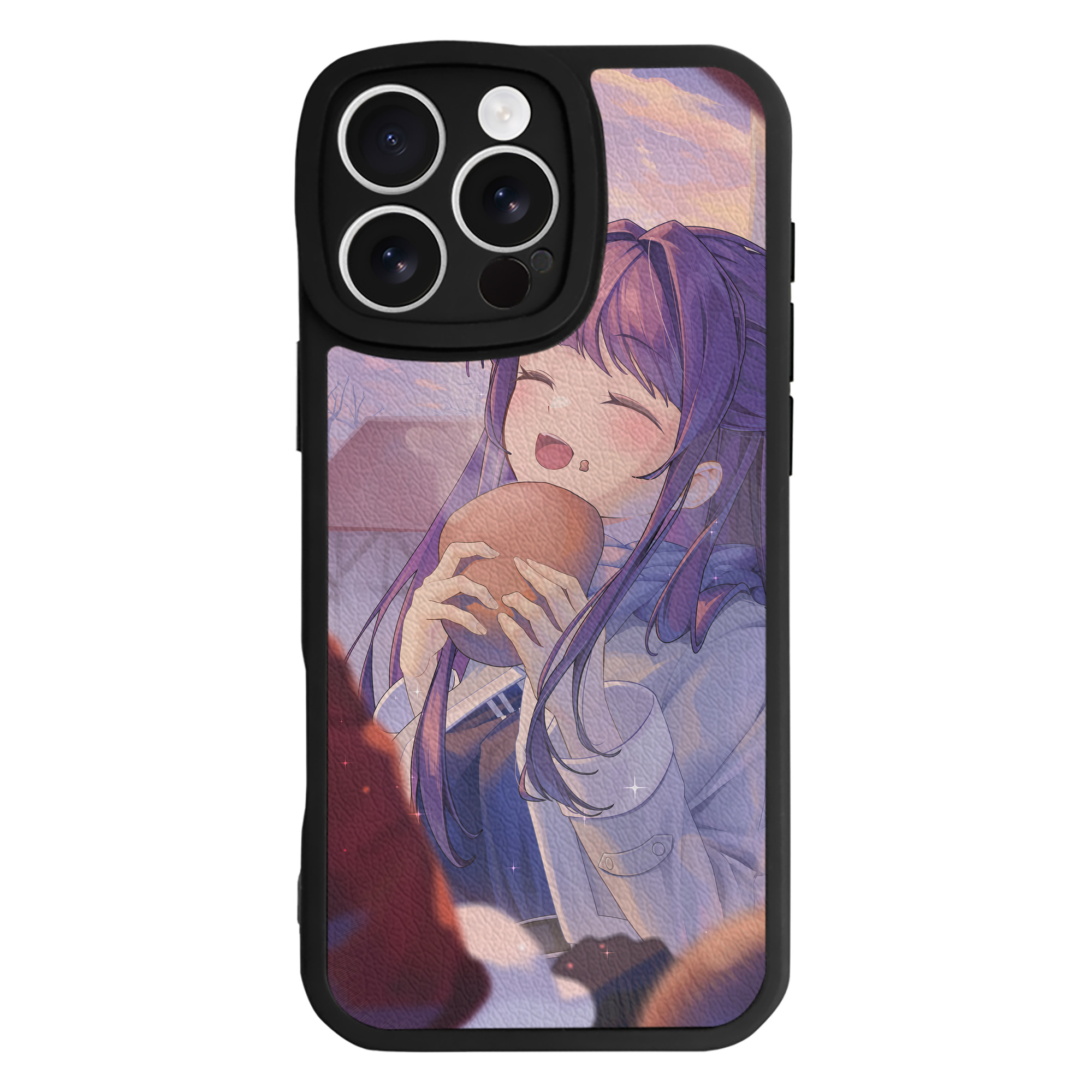 （画像用） 葬送のフリーレン Frieren 【iPhone 16シリーズ対応】シリコンスマホケース（レザー調） 材質：シリコン